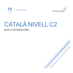 C2 BLOC3 - EXPOSICIÓ ORAL